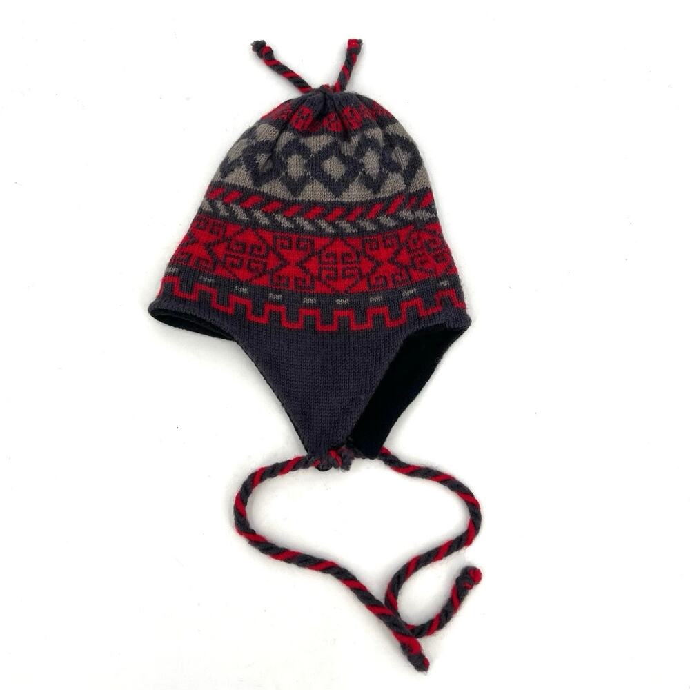 Top Notch Knit Made in USA men’s women’s wool hat with fleece liner